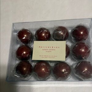 Pottery Barn Sphere Candles - Set of 12